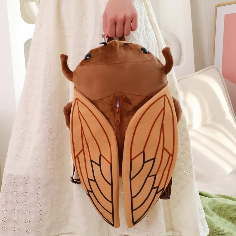 Plush Beetle Backpack