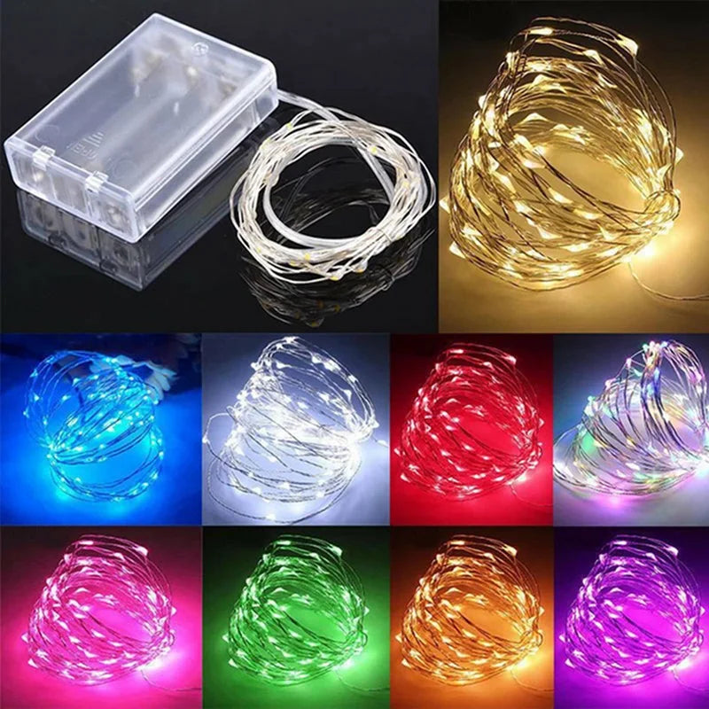 Colored Fairy Lights