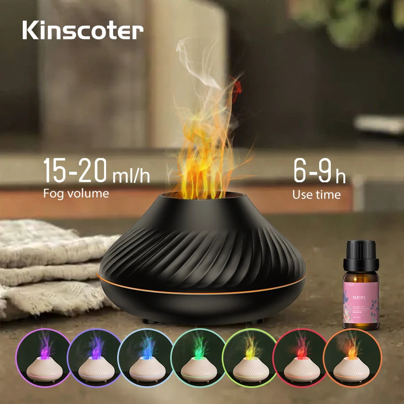 Volcanic Flame Aroma Diffuser