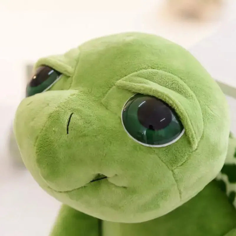 Big Eyes Green Turtle Plushie