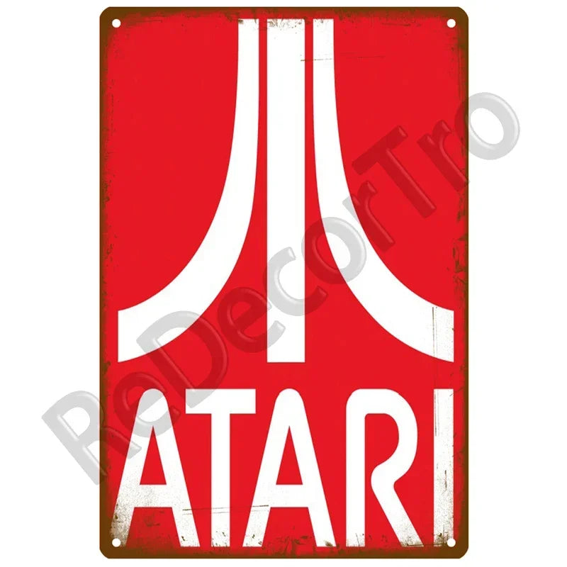 Vintage Game Metal Signs