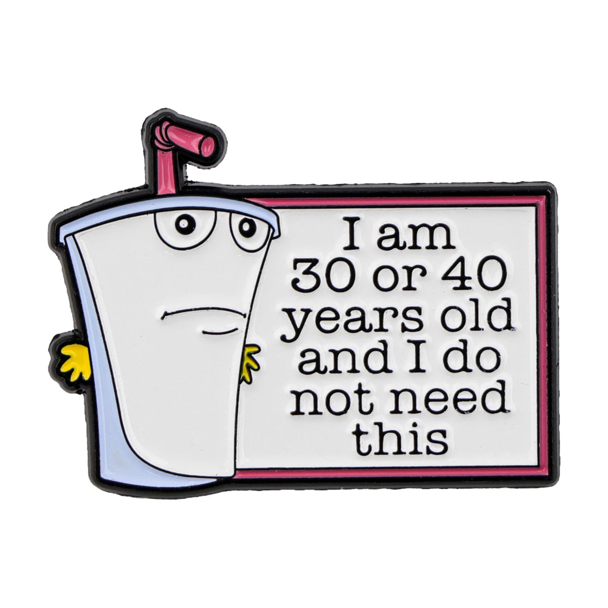 Funny Phrase Enamel Pins