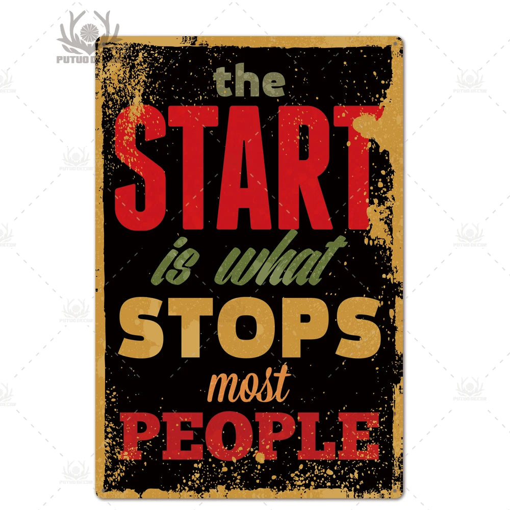 Quotes Metal Signs