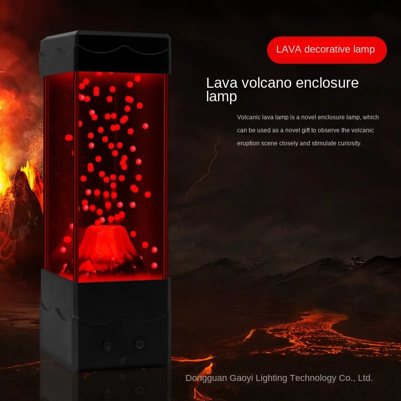 LED Lava Volcano Light