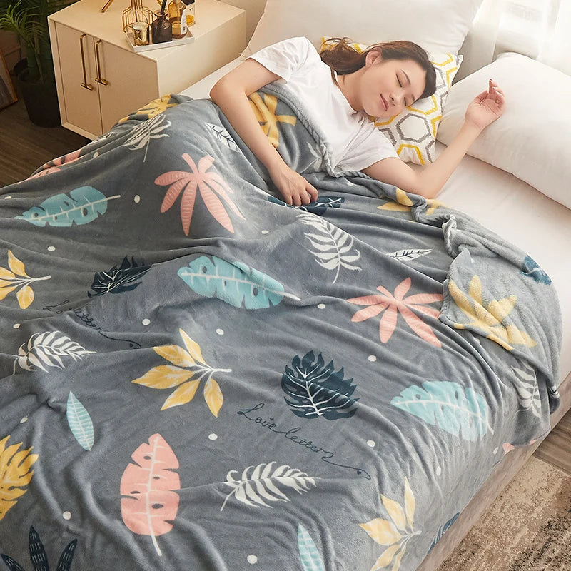Soft Flower Blanket