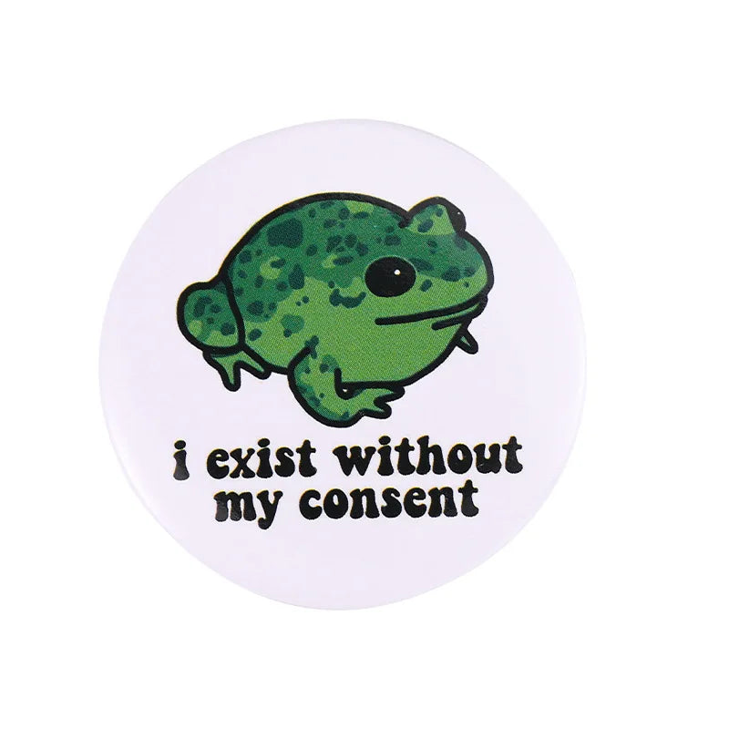 Meme Culture Tinplate Pins