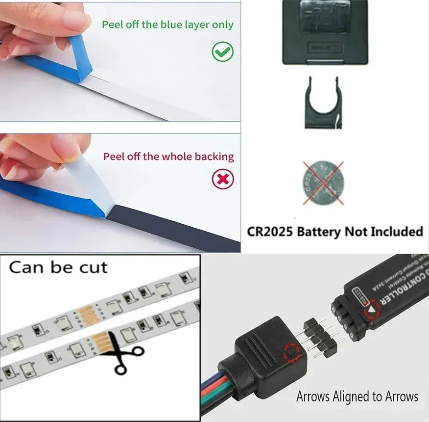RGB LED Strip Lights