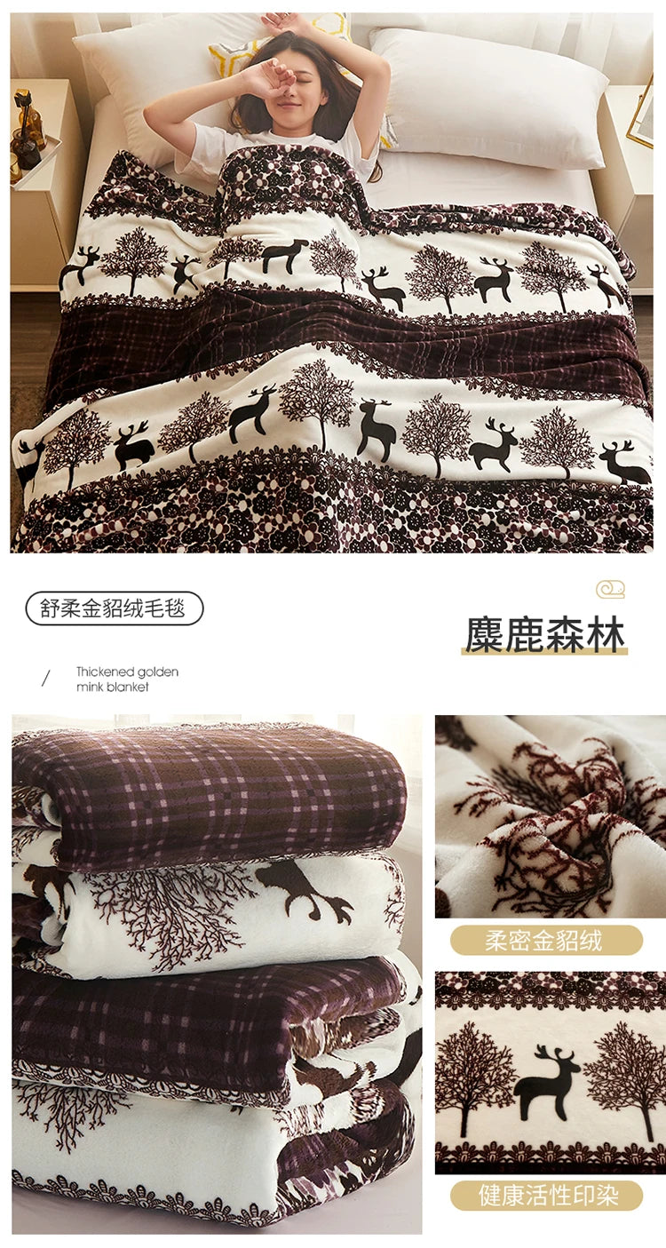Soft Flower Blanket