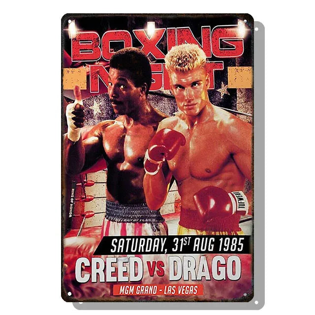 Popular Movie Metal Signs