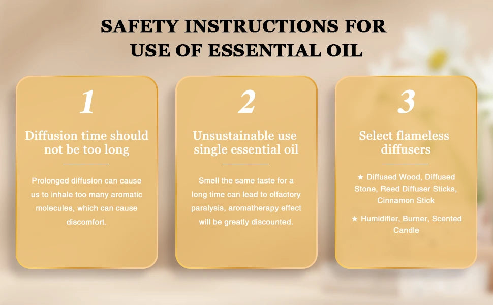 10ml Natural Plant Essential Oils