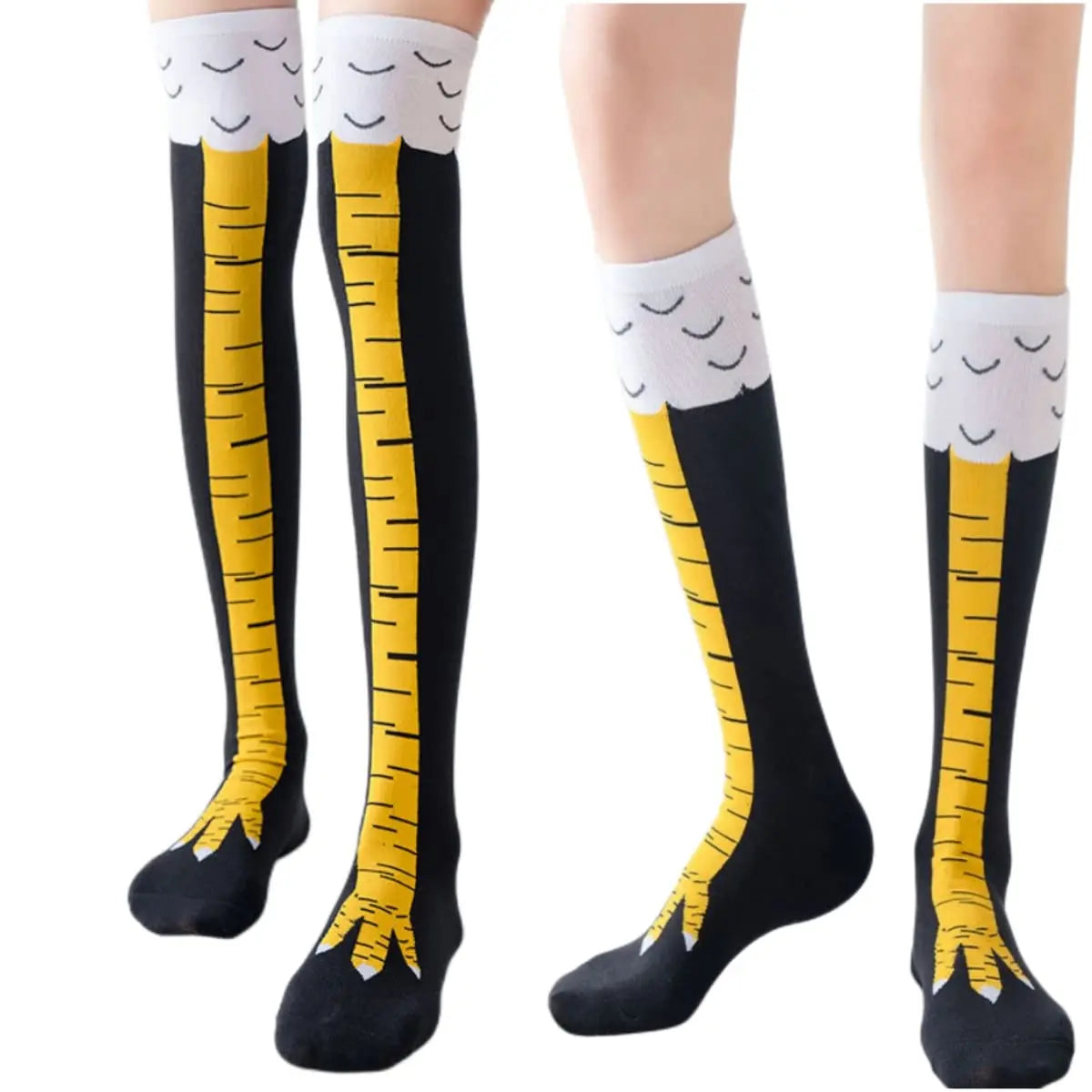 Chicken Leg Thigh High Socks