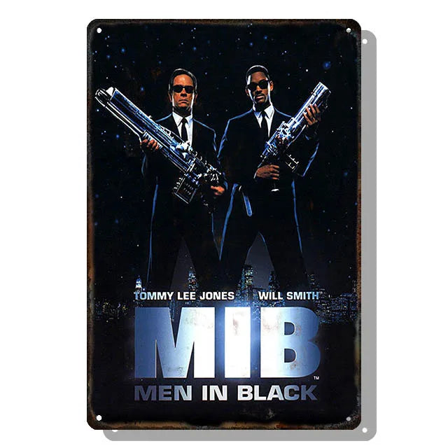 Popular Movie Metal Signs