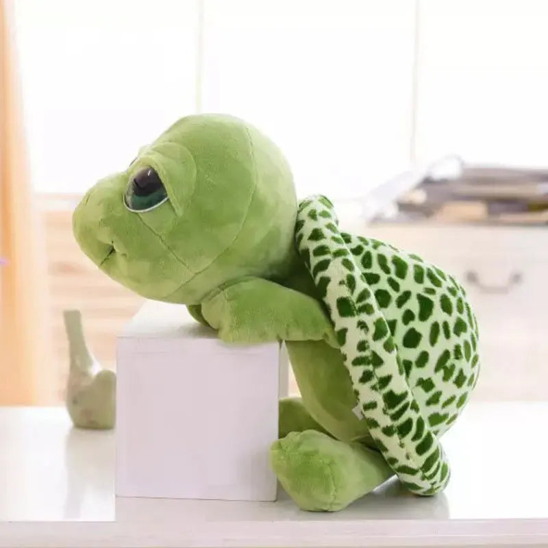 Big Eyes Green Turtle Plushie