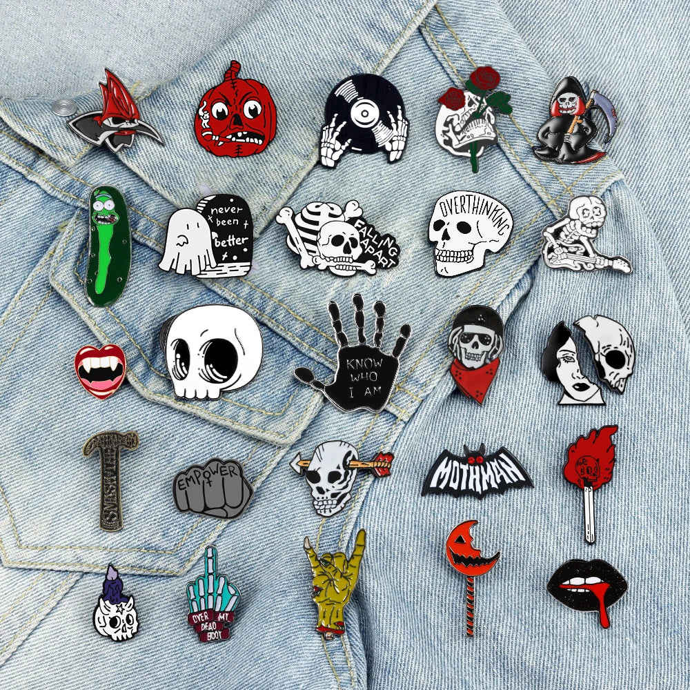 Punk Enamel Pins