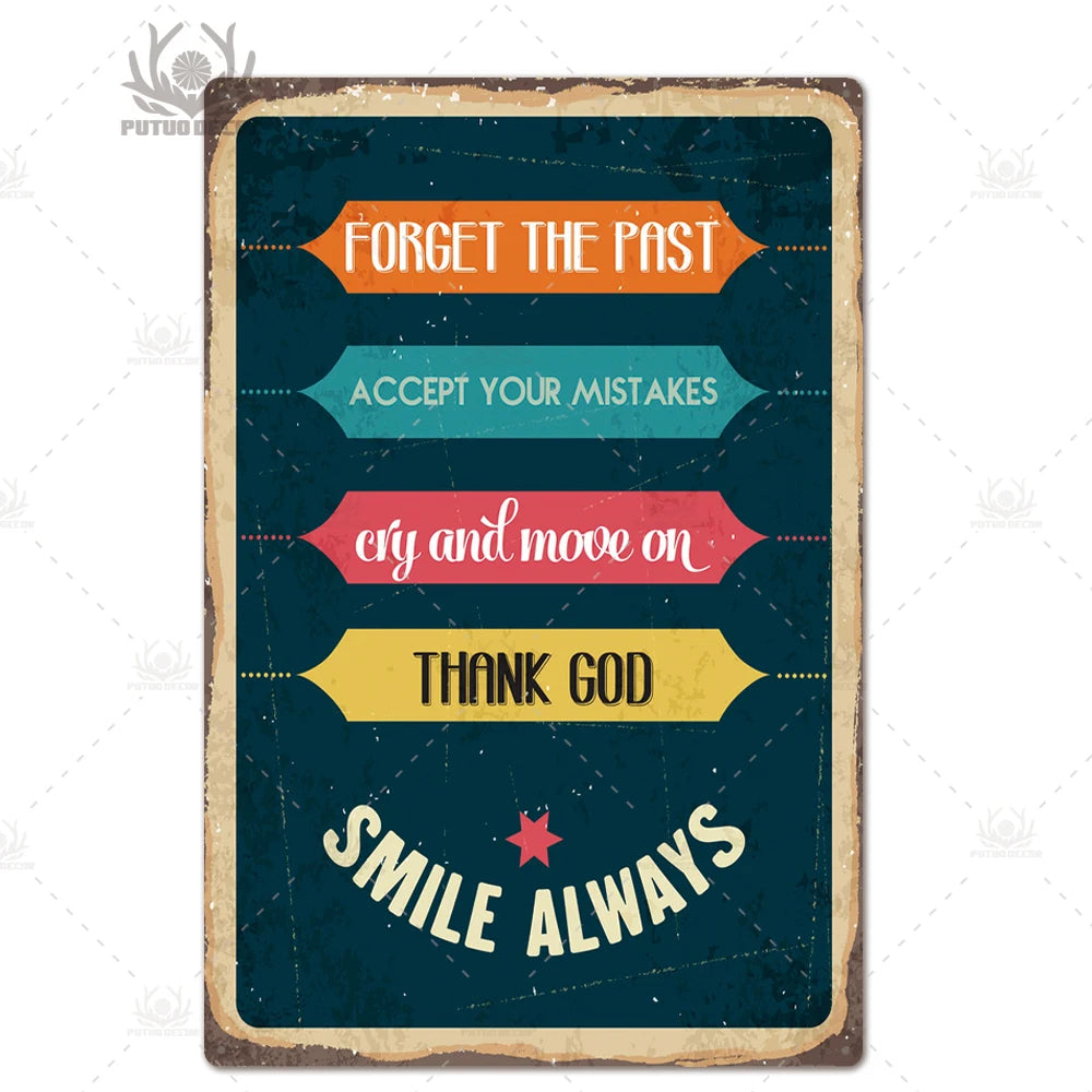 Quotes Metal Signs