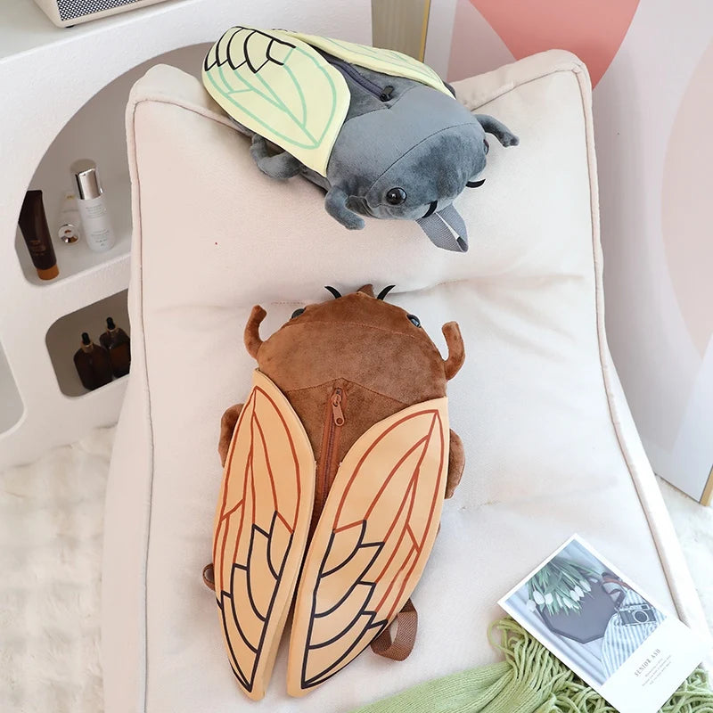 Plush Beetle Backpack