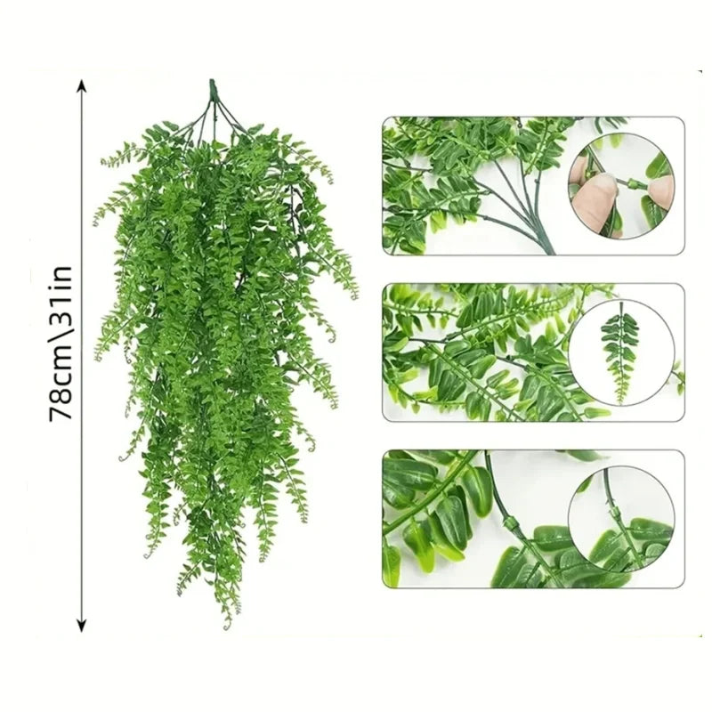 Artificial Hanging Persian Fern