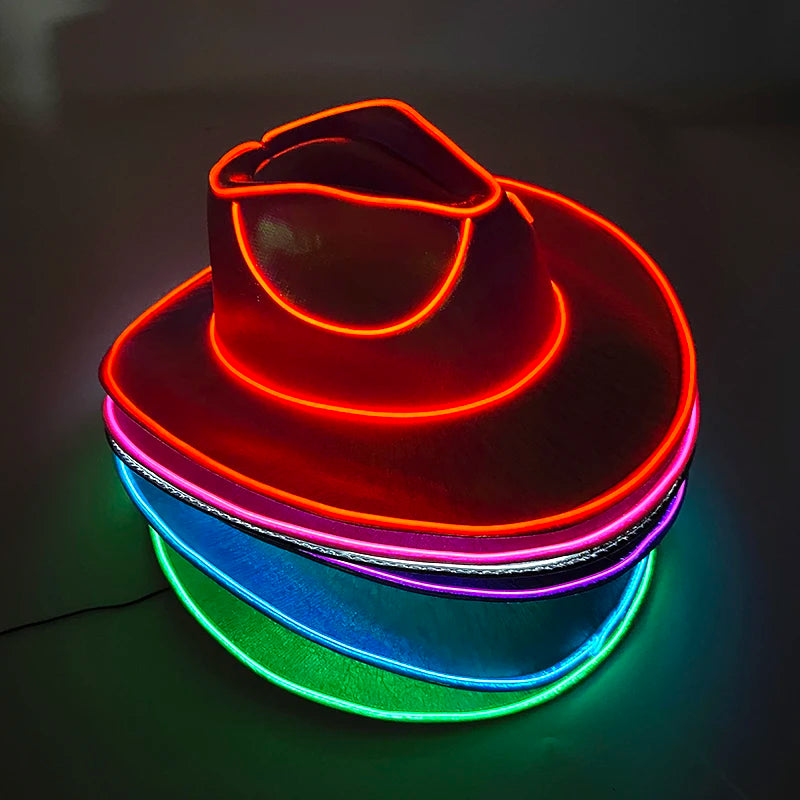 LED Cowboy Hats