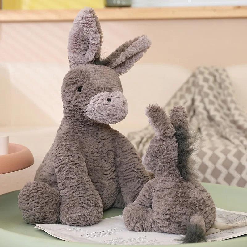 Grey Donkey Plushie