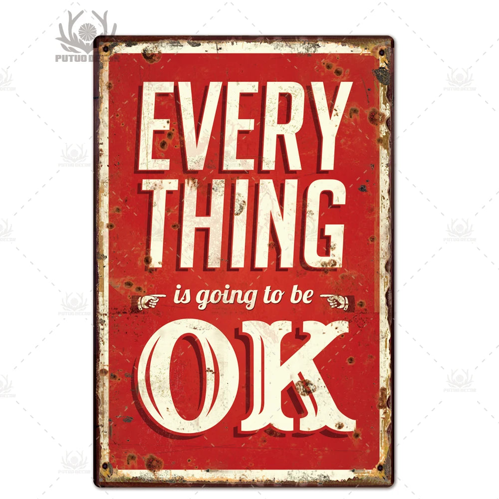 Quotes Metal Signs