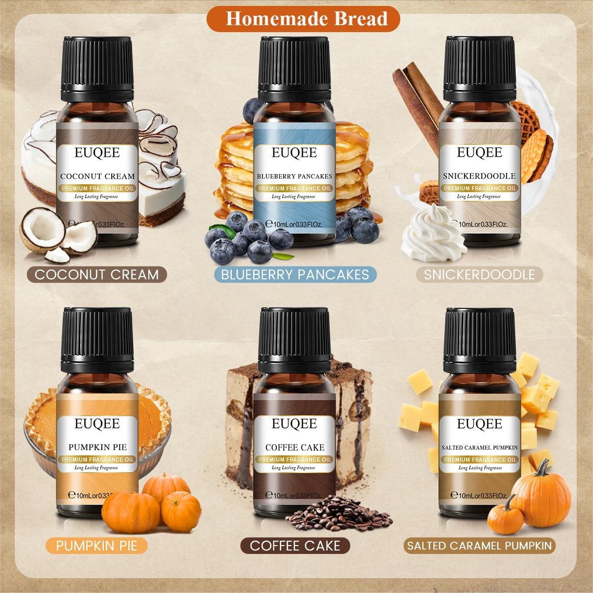 6pcs/set Fragrance Oil