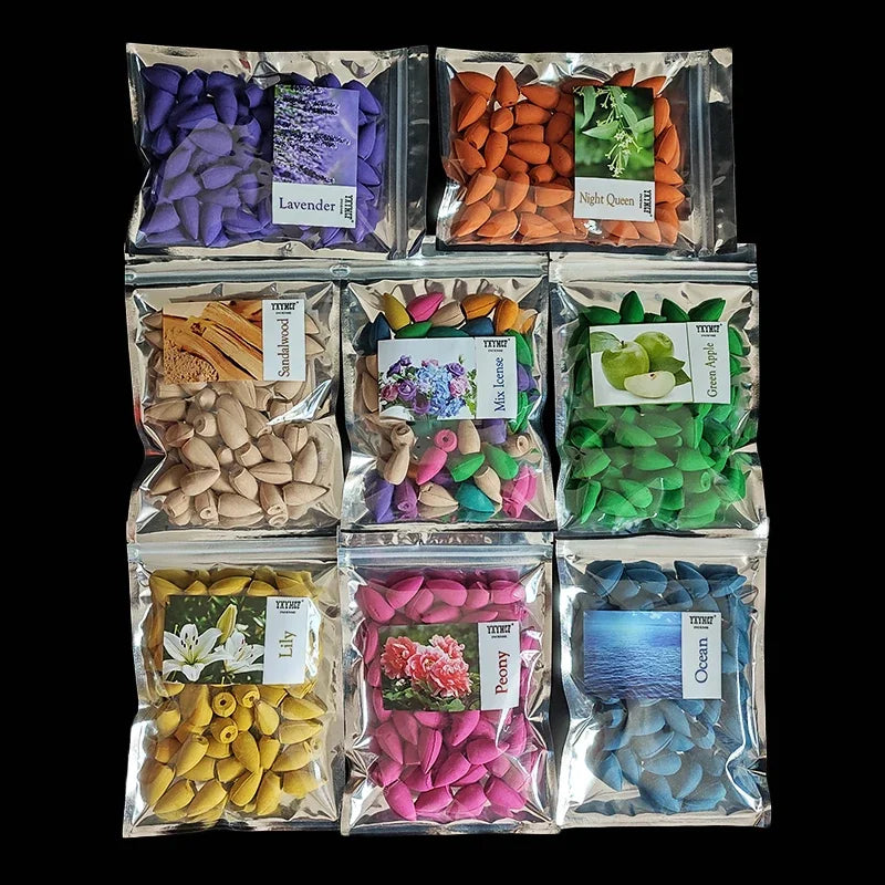 50pcs/bag Waterfall Incense Cones