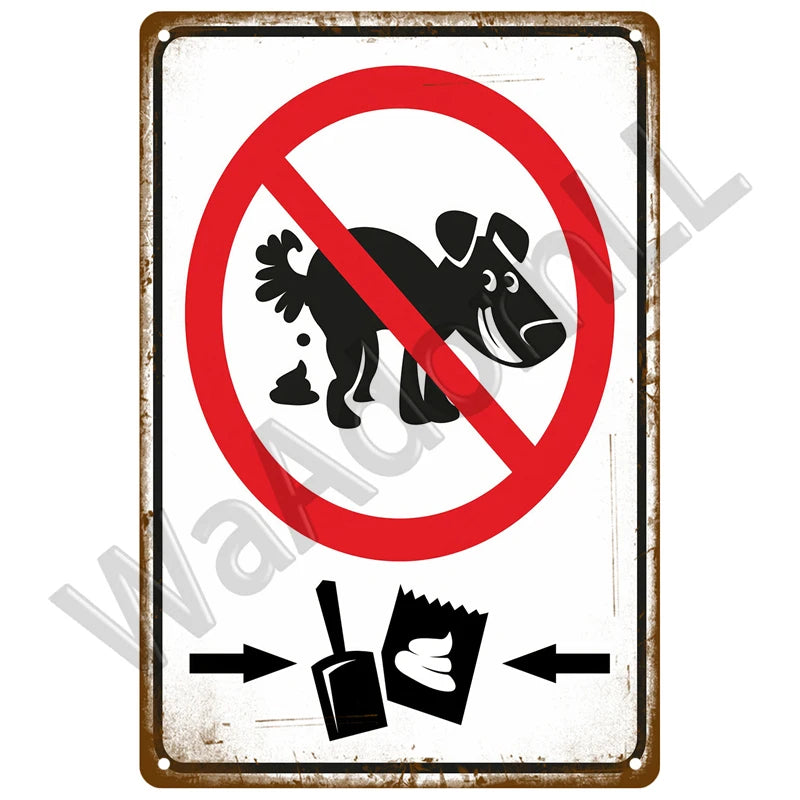 Metal Warning/Caution Signs