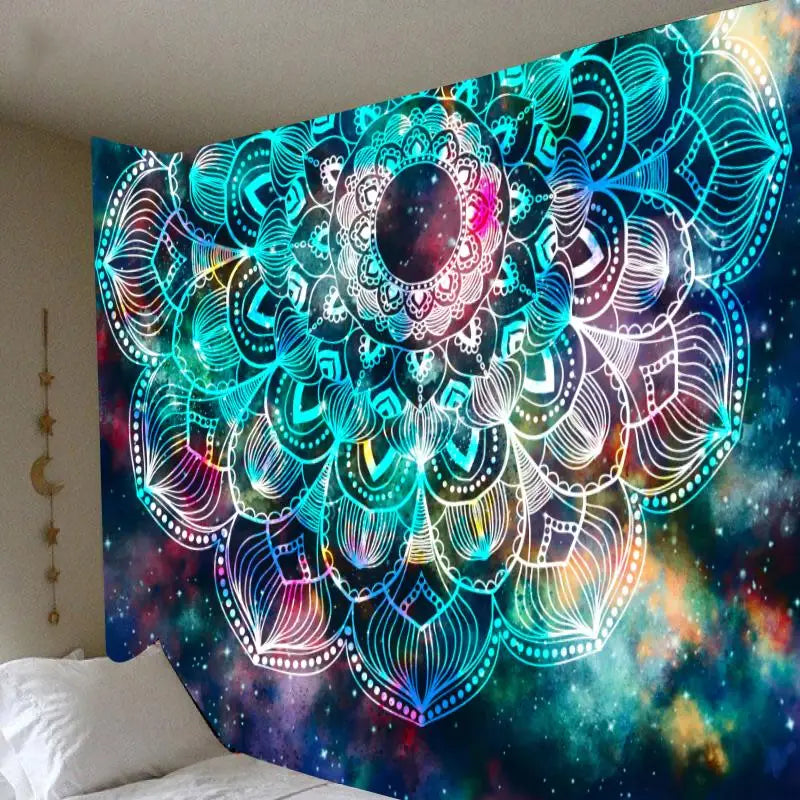 Psychedelic Bohemian Mandala Tapestries