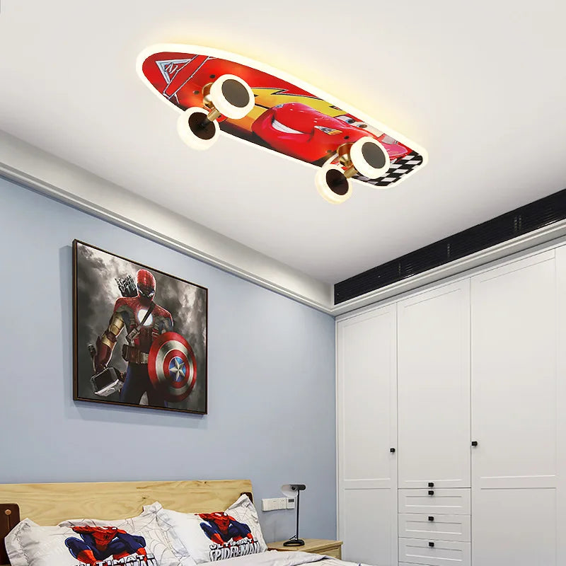 Skateboard Ceiling Light