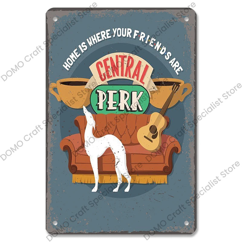 "Friends" Metal Signs