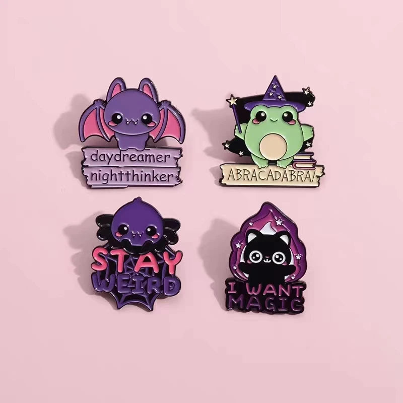 Witchy Enamel Pins