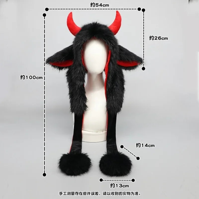 Red/Black Yak Hat