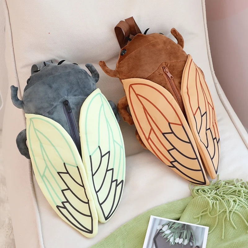 Plush Beetle Backpack
