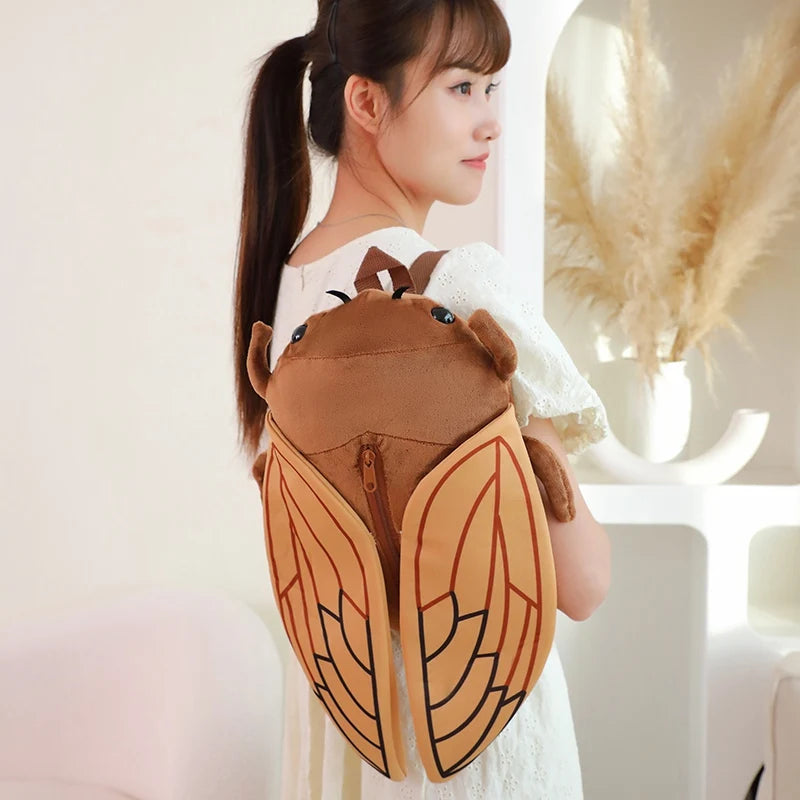 Plush Beetle Backpack