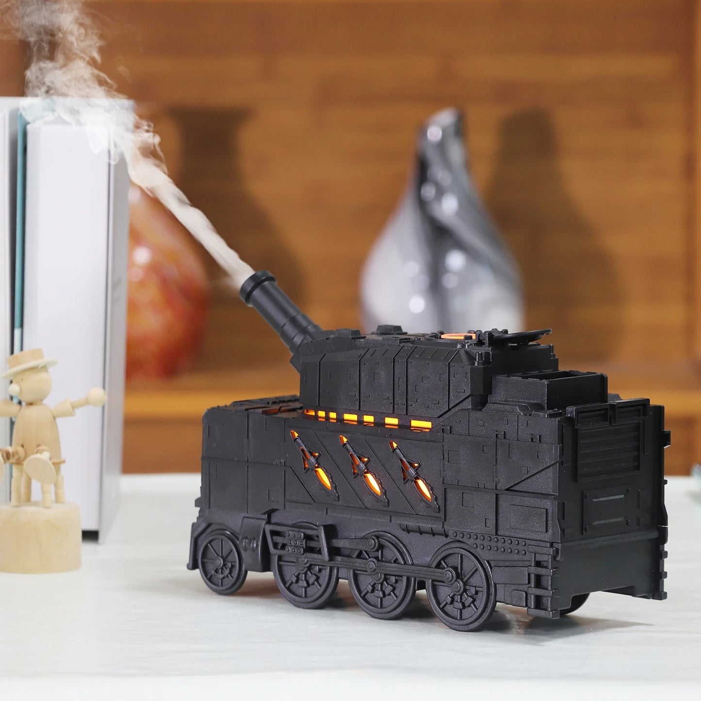 Train/Cannon Essential Oil Aroma Diffuser