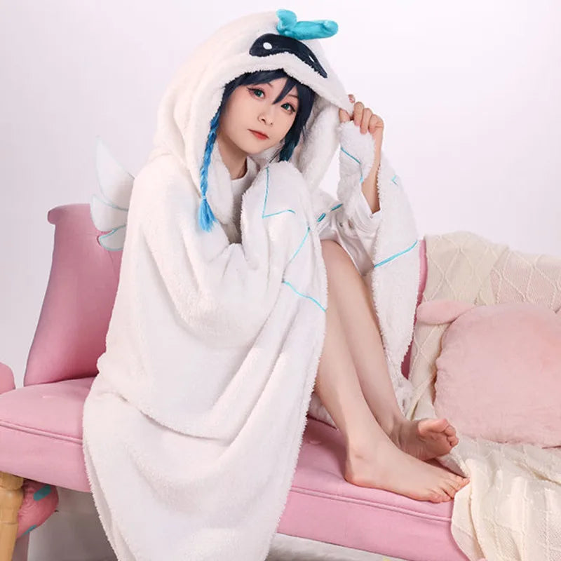 Genshin impact Blanket Hoodie