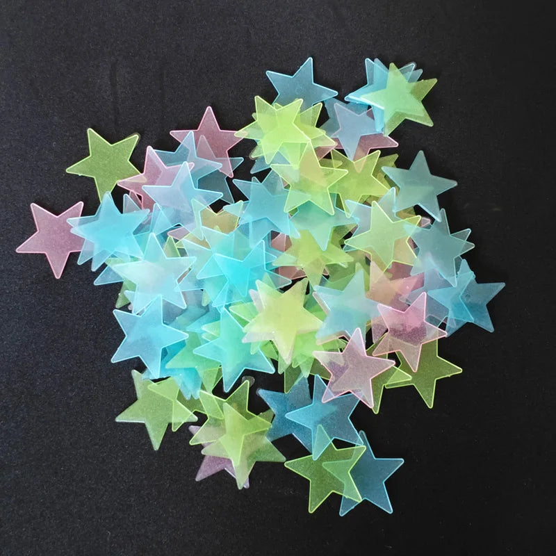100Pcs/Set Glow in the Dark Stars