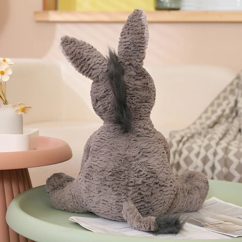 Grey Donkey Plushie