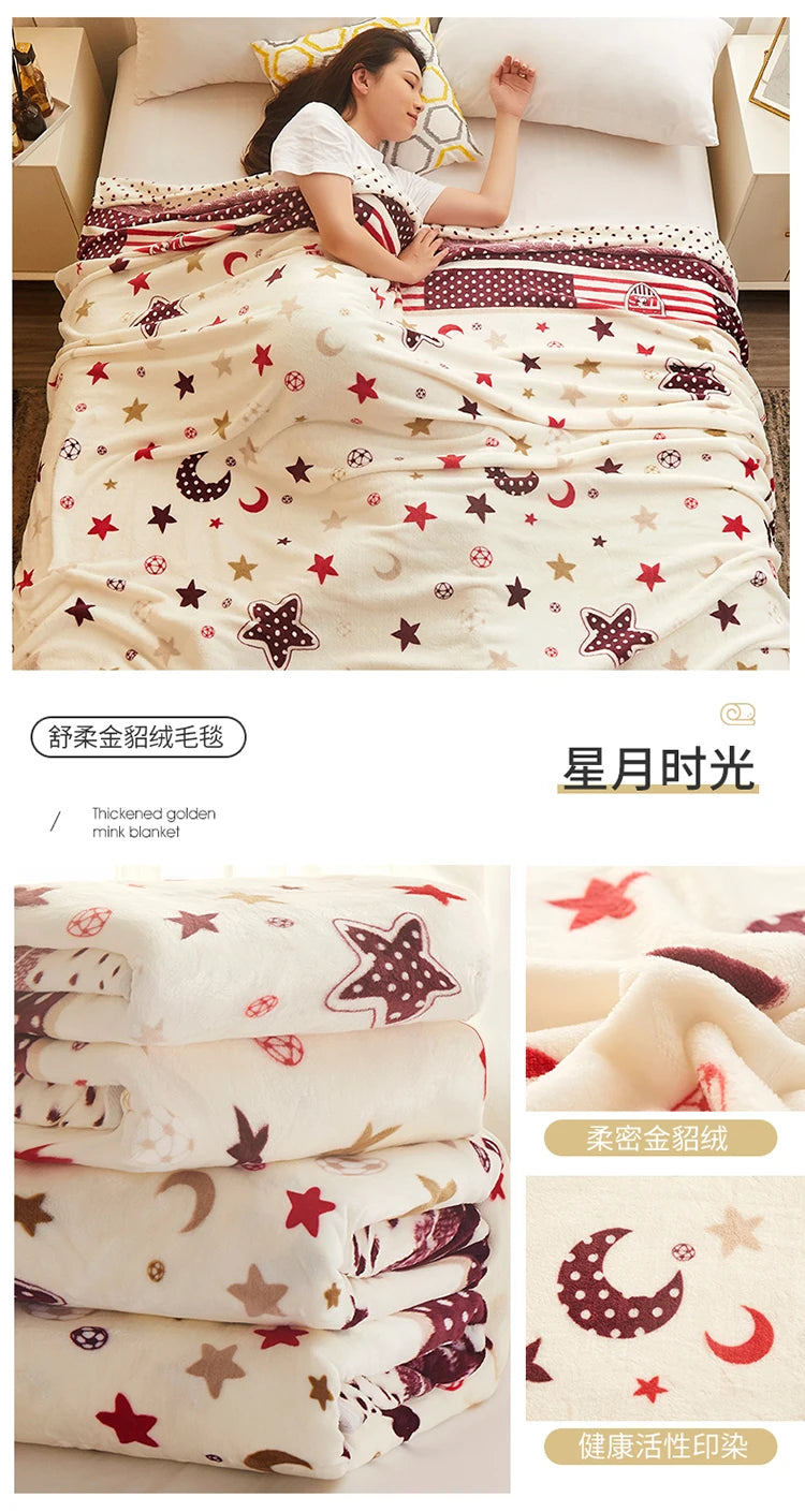 Soft Flower Blanket