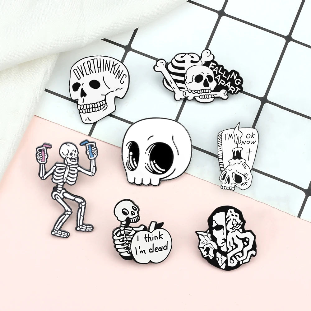Punk Enamel Pins