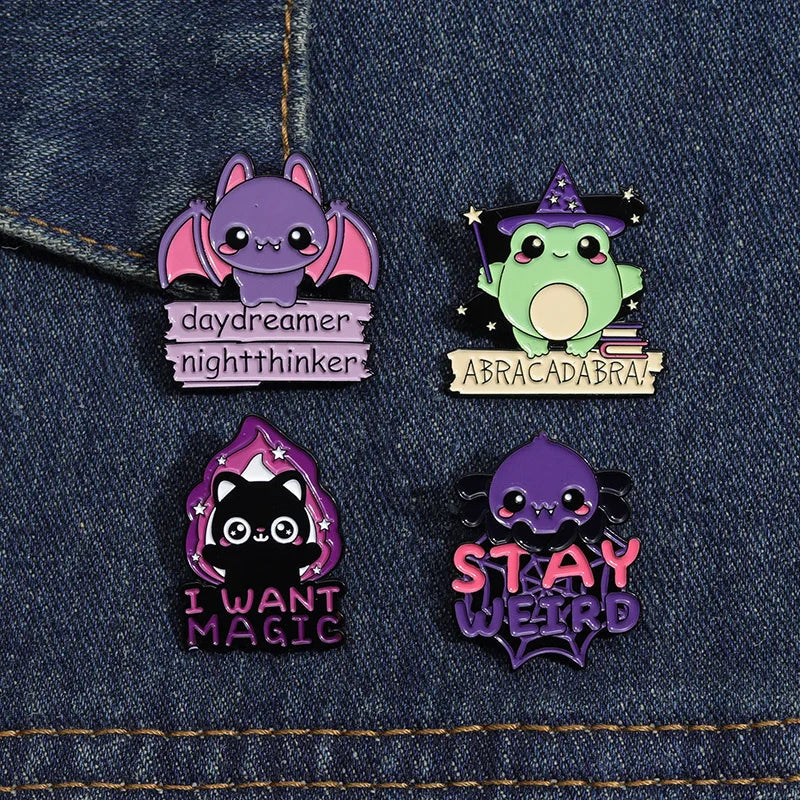 Witchy Enamel Pins