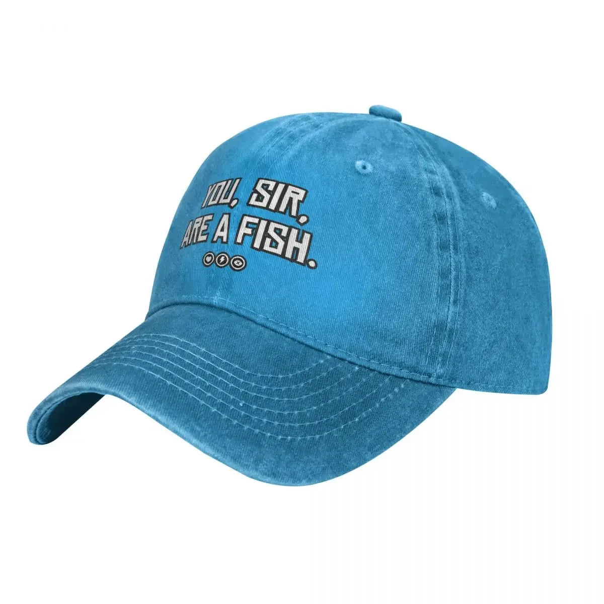 "You, sir, are a fish" Cap