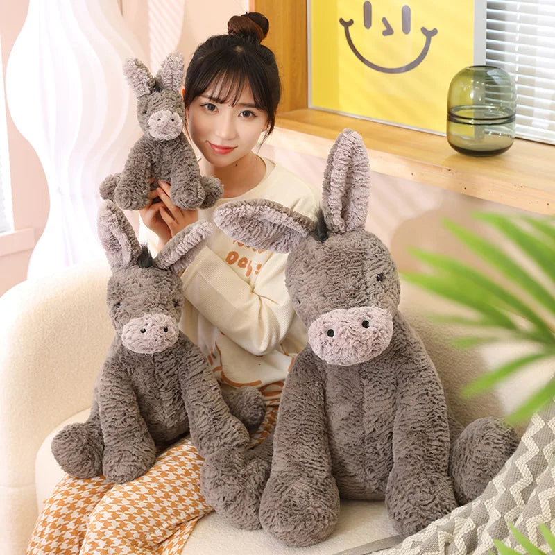 Grey Donkey Plushie