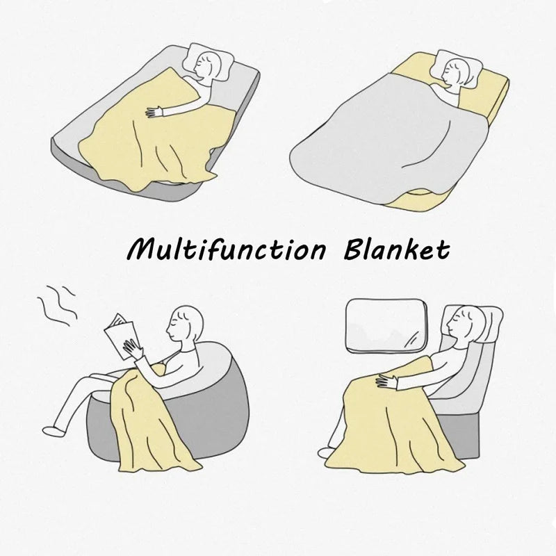 Large Funny/Realistic Soft Food Blankets