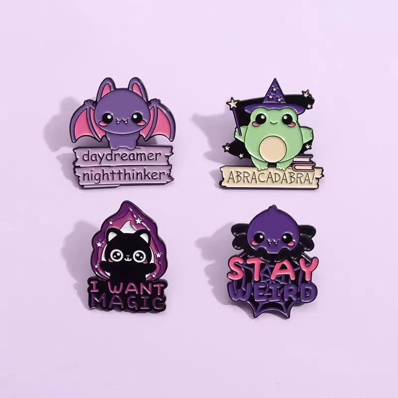 Witchy Enamel Pins