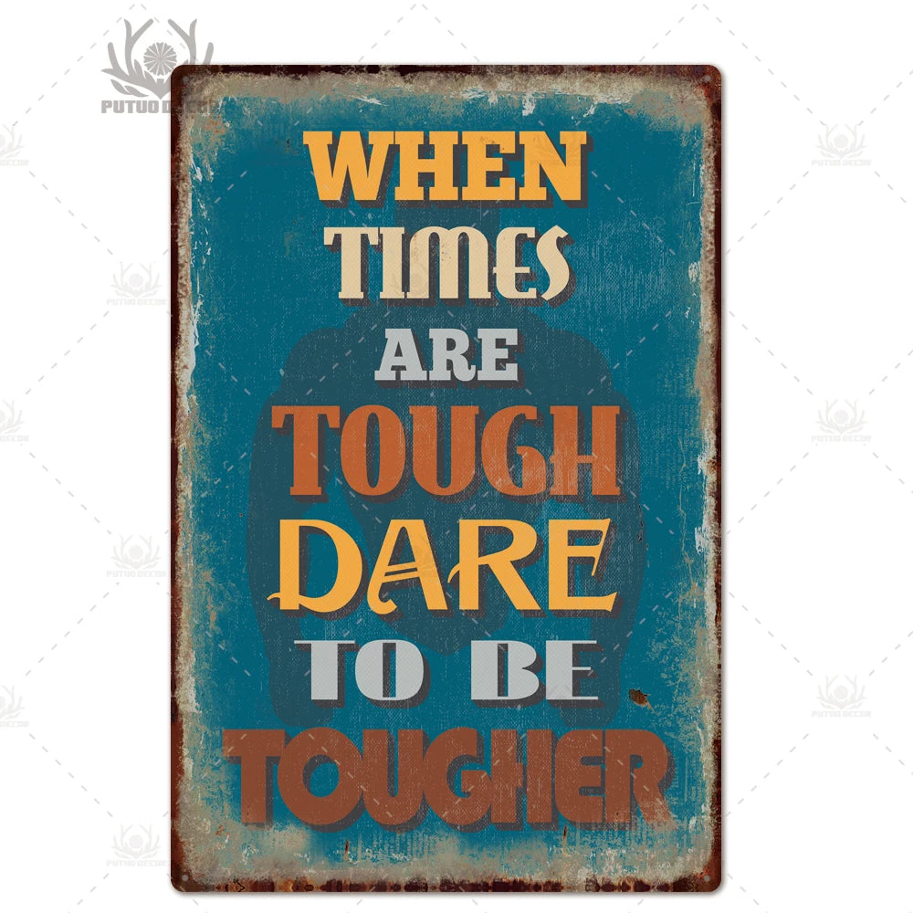 Quotes Metal Signs