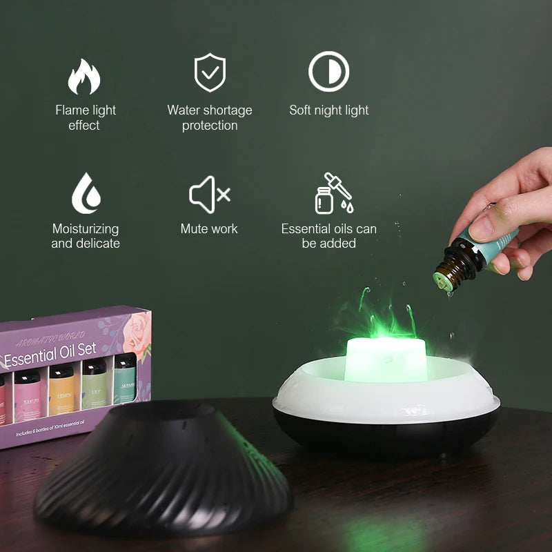 Volcanic Flame Aroma Diffuser