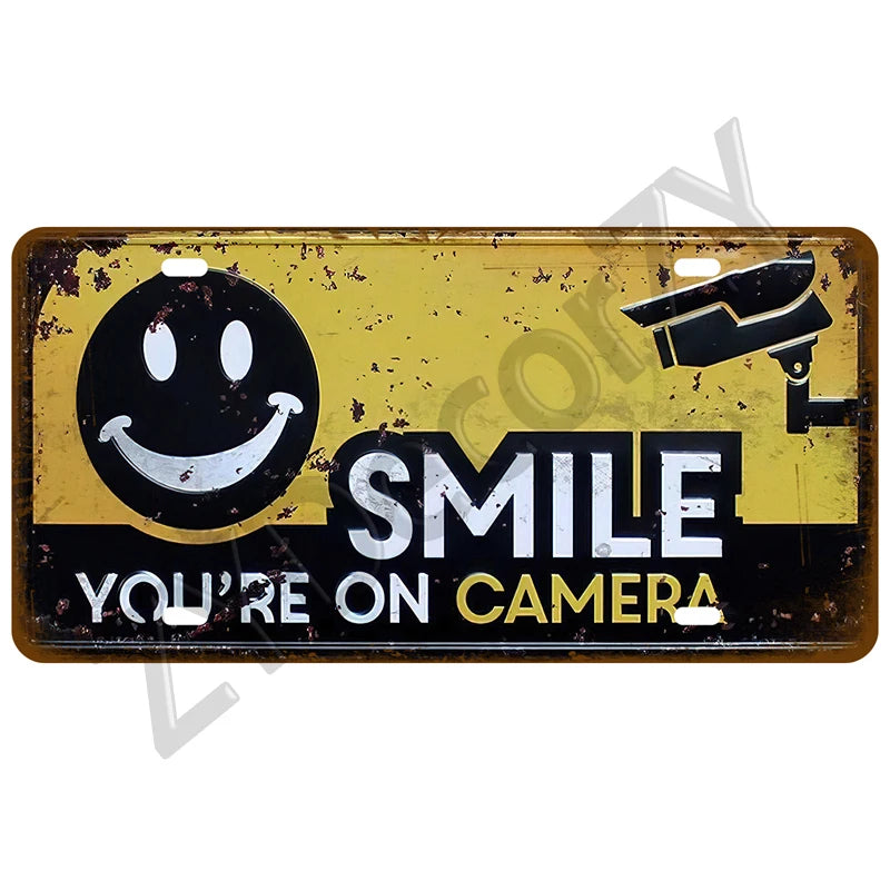 Funny Vintage Metal Signs Beer/Coffee