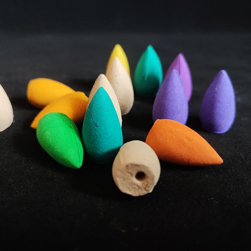 50pcs/bag Waterfall Incense Cones
