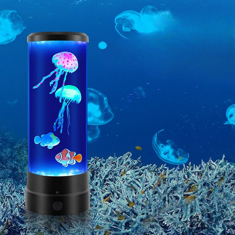 LED Jellyfish Night Light